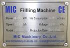 MIC Machinery MIC-R30 Semi Auto Tube Filling and Sealing Machine